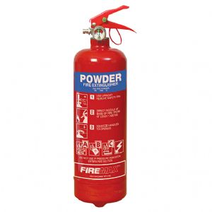 1kg ABC Dry Powder Extinguisher 8A 34B (click for enlarged image)